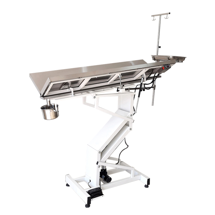 White Z-shaped electric lifting-V-shaped table thermostatic operating table