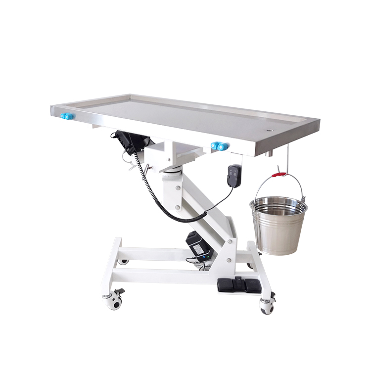 Rotating operating table-stainless steel table