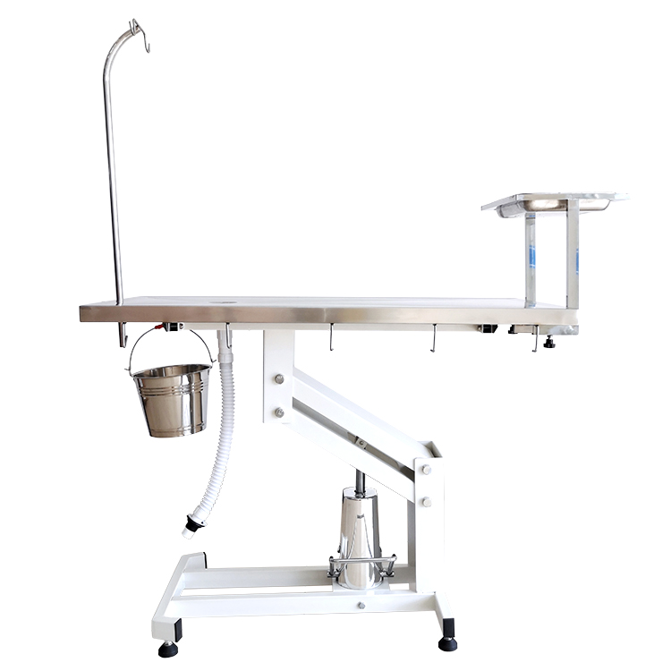 Hydraulic stainless steel table operating table