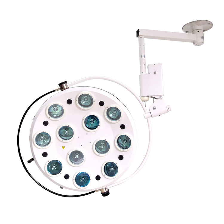 Cold light twelve-hole surgical shadowless lamp