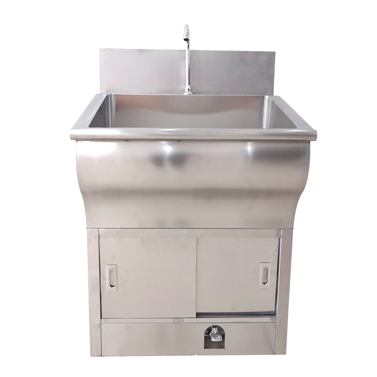 Stainless steel surgical sink