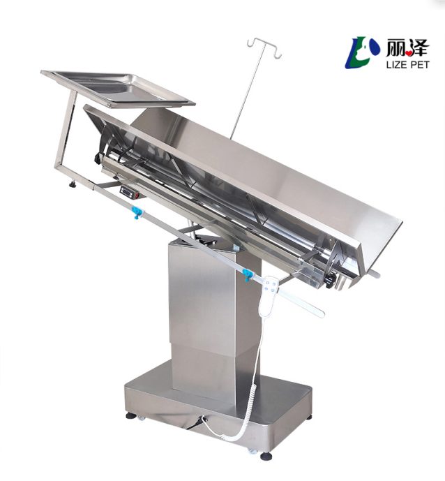Stainless steel electric V-type constant temperature operating table