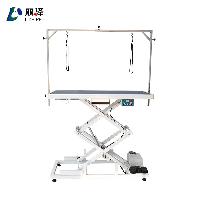 Cross Electric Lift-Pet Grooming Table