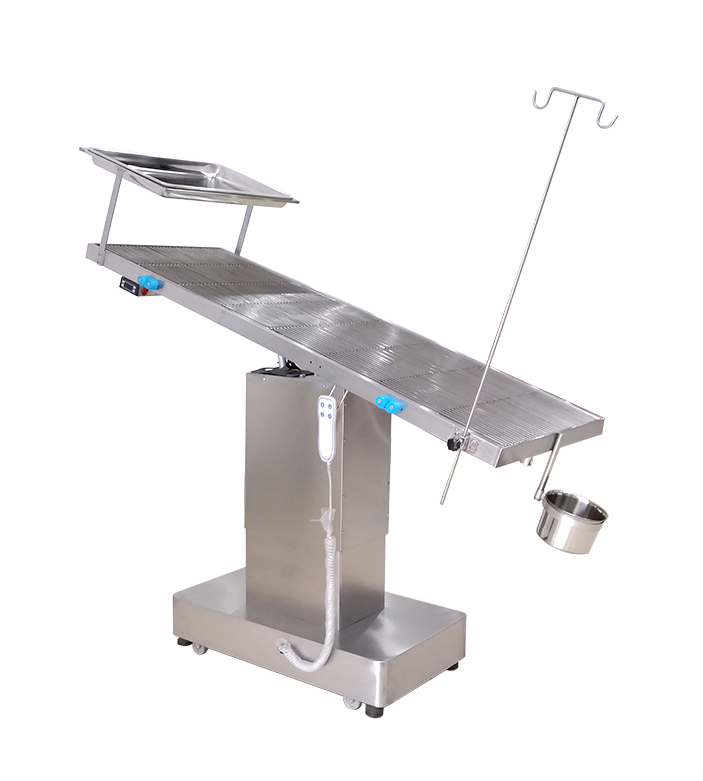 Stainless steel bidirectional tilt constant temperature operating table