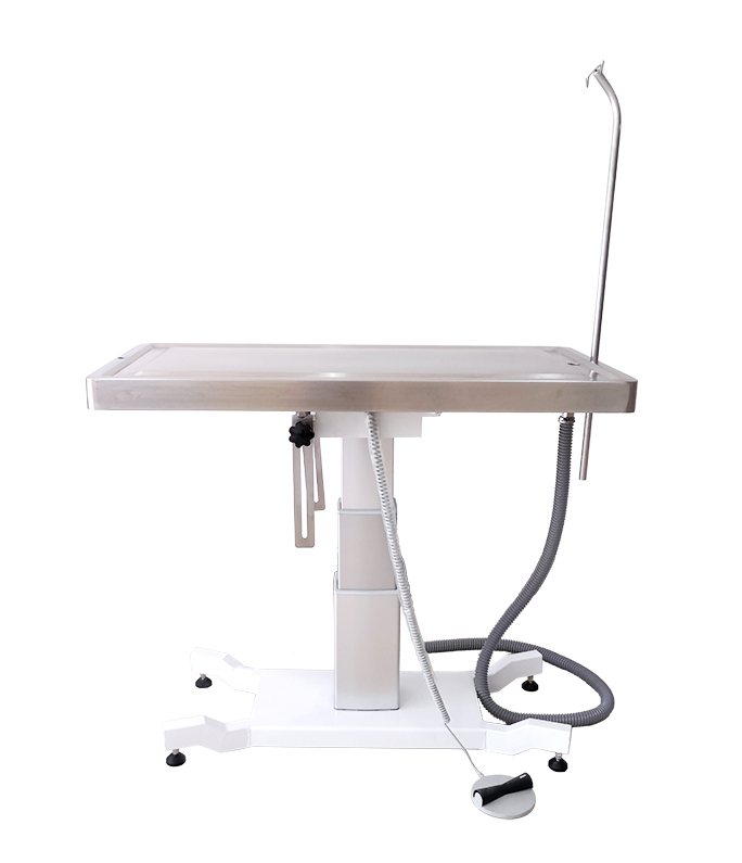 Electric lifting stainless steel veterinary operating table