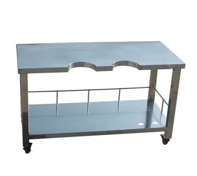 Stainless steel vet B-ultrasound examination table