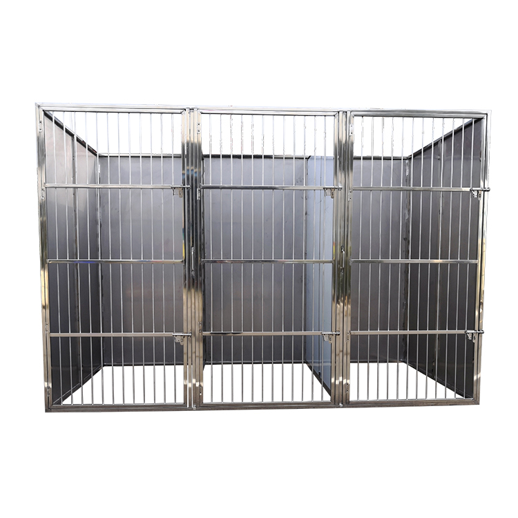 LIZE PET Custom heavy duty stainless steel outdoor pet carrier dog enclosure for sale kennel