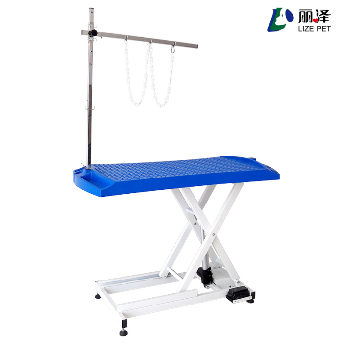 New electric lift plastic panel pet grooming table