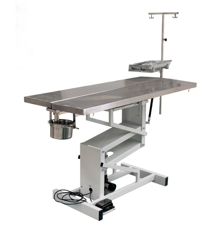 Z-type electric lifting stainless steel table constant temperature operating table