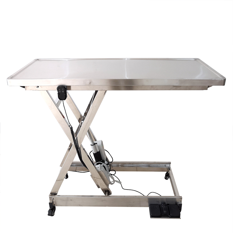 Animal Clinic Pet Hospital Electric Lifting Vet Diagnosis And Treatment Table 304 Stainless Steel Exam Table