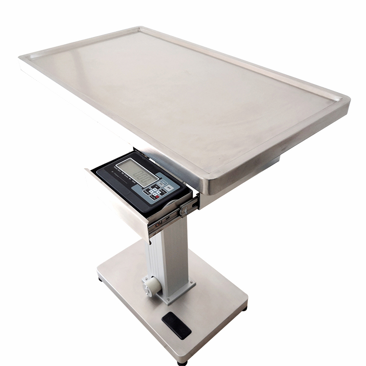 Veterinary Equipment Pet Hospital Clinic Examination Surgical Operation Scale Table For Animal