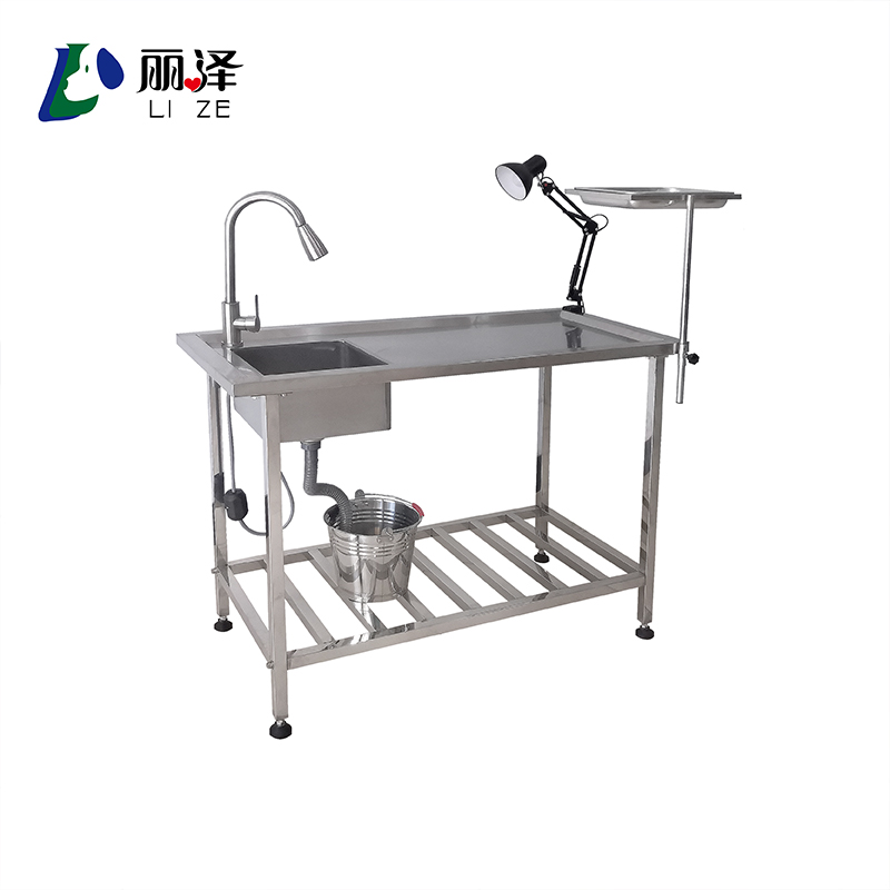 Veterinary Equipment Stainless Steel Animal Anatomy Dissection Table