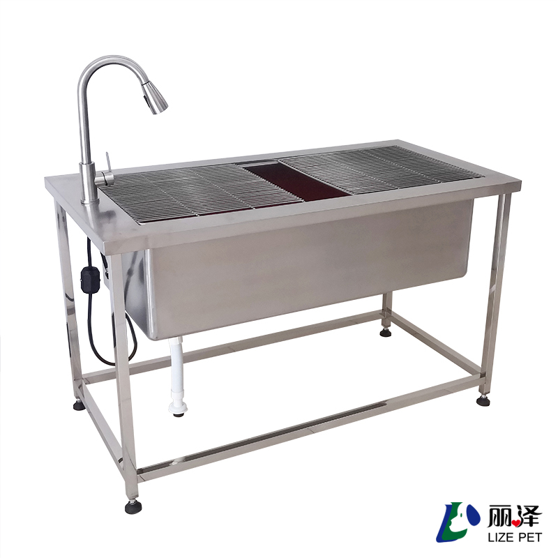 Vet Equipment Vet Pet Dog Surgical Disposal instrument Trolley Animal Stainless Steel operation Operating Treatment Table