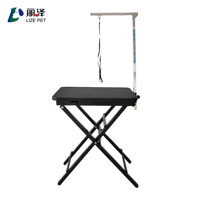 LIZE PET Folding Pet Grooming Table Adjustable Foldable Pet Dog Grooming Table