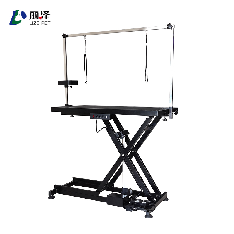 Professional Manufacturer Portable X-Lift Veterinary Equipment Spa Electric Lifting Dog Grooming Table Electric