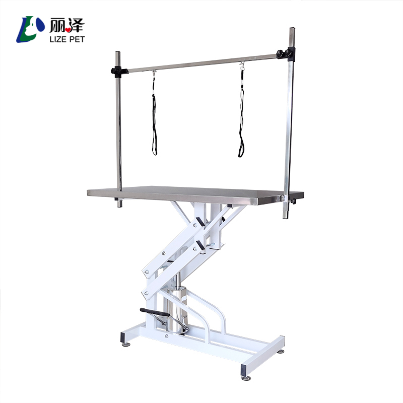 LIZE Direct Sales Factory Stainless Steel Pet Grooming Table Pet Beauty Salon Stainless Steel Pet Grooming Table Equipment