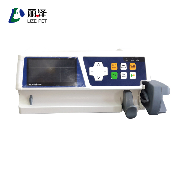 Factory Directly Selling Portable LED Electronic Syringe Infusion Pump for Clinic