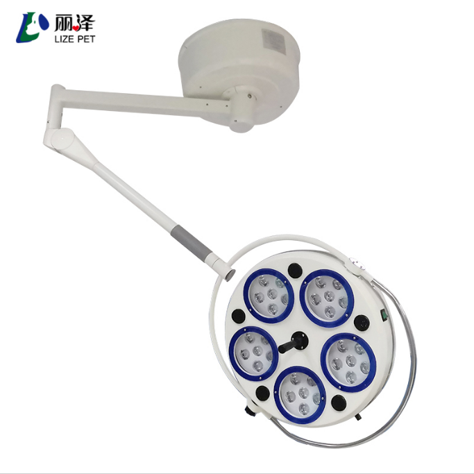 Ceiling-type double-head LED5-hole medical examination light Shadowless light