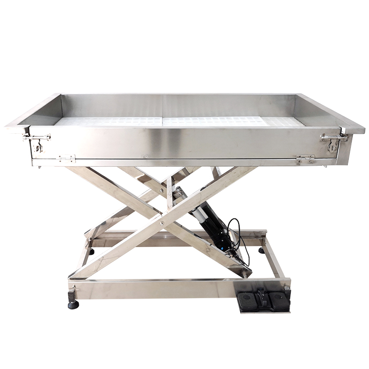 Electric Stainless Steel Lifting Veterinary Examination Table for Pet Dog Clinic Equipment